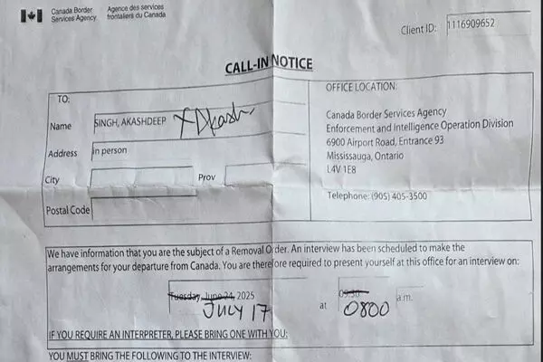 ਕੈਨੇਡਾ : ਸੈਂਕੜੇ ਪੰਜਾਬੀਆਂ ਨੂੰ ਡਿਪੋਰਟ ਕਰਨ ਦੇ ਹੁਕਮ