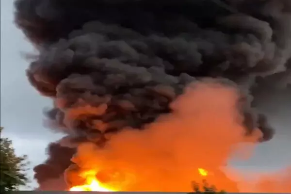 ਰੂਸੀ ਤੇਲ ਡਿੱਪੂ ਵਿਚ ਧਮਾਕੇ ਦੀਆਂ ਵੀਡੀਓ ਬਣਾਉਣੀ ਪਈ ਮਹਿੰਗੀ