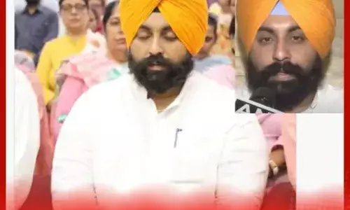 ਸ੍ਰੀ ਅਕਾਲ ਤਖ਼ਤ ਸਾਹਿਬ ਤੇ ਪੇਸ਼ ਹੋਏ ਪੰਜਾਬ ਦੇ ਸਿੱਖਿਆ ਮੰਤਰੀ ਹਰਜੋਤ ਬੈਂਸ