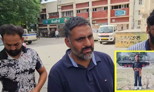 ਸੰਗਰੂਰ ਚ ਸ਼ਹੀਦ ਫੌਜੀ ਦੀ ਲਾਸ਼ ਲਈ ਸਰਕਾਰੀ ਹਸਪਤਾਲ ਦਾ ਫਰਿੱਜ ਦੇਣ ਤੋਂ ਇਨਕਾਰ!