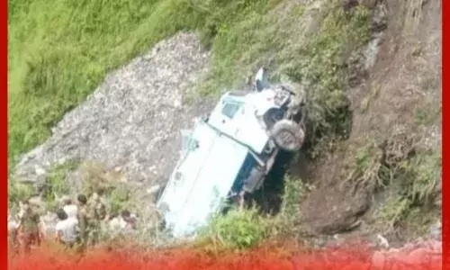 ਵੱਡਾ ਹਾਦਸਾ : CRPF ਜਵਾਨਾਂ ਦੀ ਗੱਡੀ ਖੱਡ ਚ ਡਿੱਗੀ, ਮੌਤਾਂ