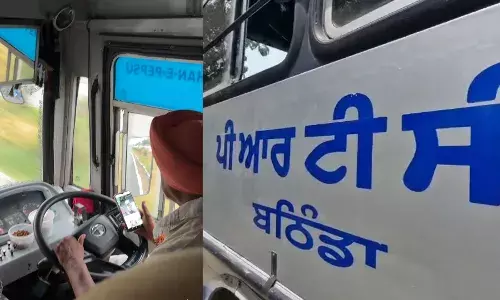 ਪੀਆਰਟੀਸੀ ਬੱਸ ਡਰਾਈਵਰ ਦੀ ਵੀਡੀਓ ਸੋਸ਼ਲ ਮੀਡੀਆ ਤੇ ਵਾਇਰਲ