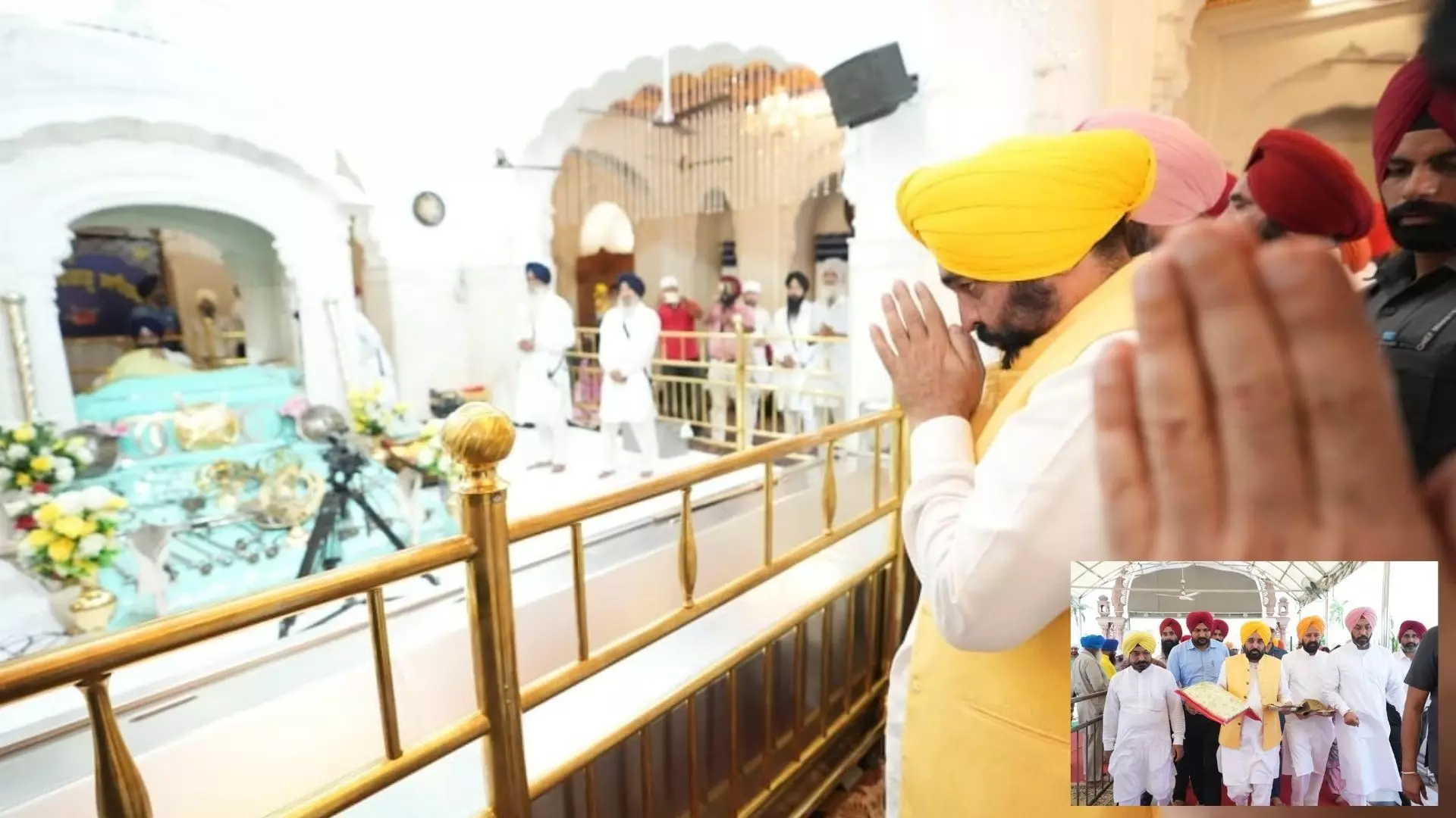 CM ਮਾਨ ਪਵਿੱਤਰ ਅਸਥਾਨ ਗੁਰਦੁਆਰਾ ਸ੍ਰੀ ਫਤਿਹਗੜ੍ਹ ਸਾਹਿਬ ਵਿਖੇ ਨਤਮਸਤਕ ਹੋਏ CM ਮਾਨ ਪਵਿੱਤਰ ਅਸਥਾਨ ਗੁਰਦੁਆਰਾ ਸ੍ਰੀ ਫਤਿਹਗੜ੍ਹ ਸਾਹਿਬ ਵਿਖੇ ਨਤਮਸਤਕ ਹੋਏ