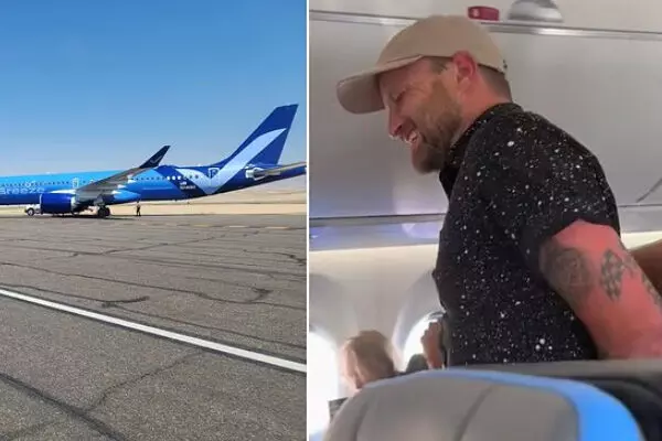 ਸ਼ਰਾਬੀ ਨੇ ਹਵਾਈ ਜਹਾਜ਼ ’ਚ ਕੁੱਟੇ ਮੁਸਾਫ਼ਰ ਸ਼ਰਾਬੀ ਨੇ ਹਵਾਈ ਜਹਾਜ਼ ’ਚ ਕੁੱਟੇ ਮੁਸਾਫ਼ਰ