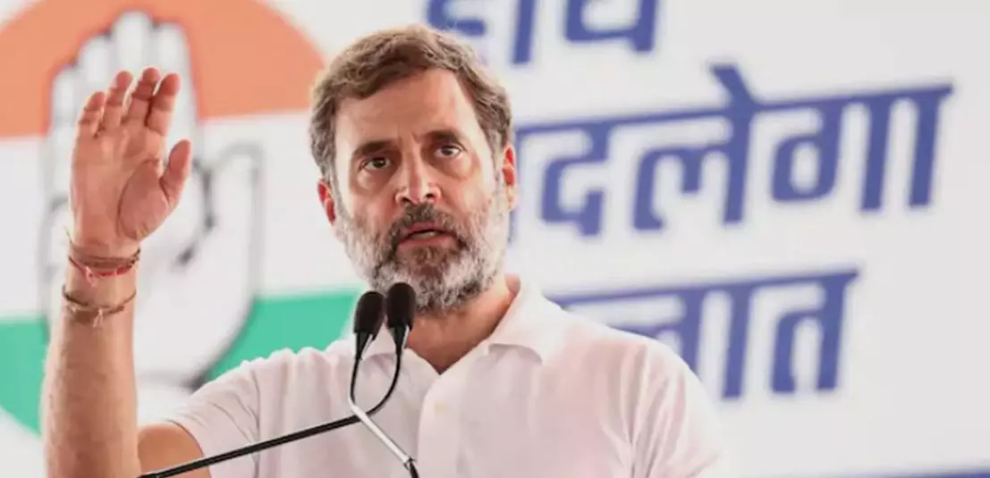 ਰਾਹੁਲ ਗਾਂਧੀ ਨੂੰ ਦੇਰ ਨਾਲ ਪਹੁੰਚਣ ਤੇ ਮਿਲੀ ਅਜੀਬ ਸਜ਼ਾ