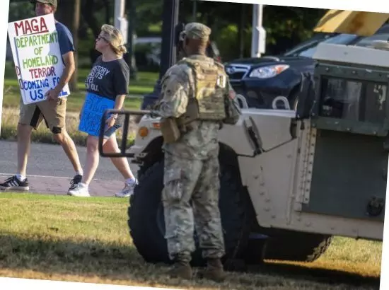 Washington DC. ਵਿੱਚ ਨੈਸ਼ਨਲ ਗਾਰਡ ਤਾਇਨਾਤ: ਹੁਣ ਹਥਿਆਰ ਦੇਣ ਦੀ ਤਿਆਰੀ