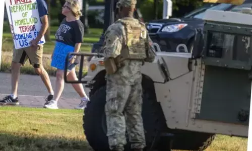 Washington DC. ਵਿੱਚ ਨੈਸ਼ਨਲ ਗਾਰਡ ਤਾਇਨਾਤ: ਹੁਣ ਹਥਿਆਰ ਦੇਣ ਦੀ ਤਿਆਰੀ