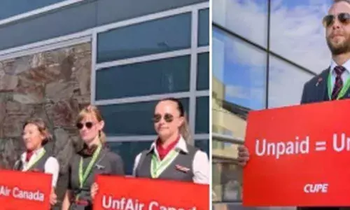 ਏਅਰ ਕੈਨੇਡਾ ਦੇ ਮੁਲਾਜ਼ਮਾਂ ਨੇ ਫੈਡਰਲ ਸਰਕਾਰ ਨਾਲ ਲਿਆ ਪੰਗਾ