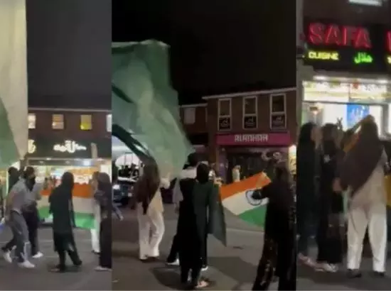 ਲੰਡਨ ਵਿੱਚ ਭਾਰਤ-ਪਾਕਿਸਤਾਨ ਸਮਰਥਕਾਂ ਵਿਚਕਾਰ ਝੜਪ