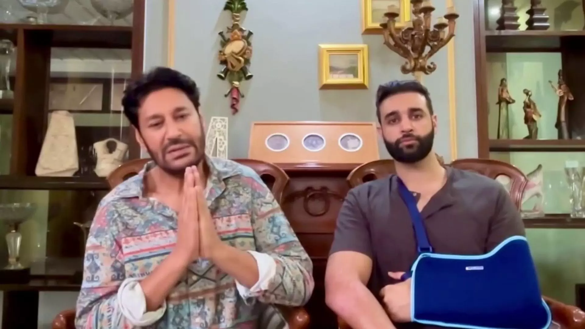 ਹਰਭਜਨ ਮਾਨ ਸੜਕ ਹਾਦਸੇ ਮਗਰੋਂ ਪਹਿਲੀ ਵਾਰ ਆਏ ਸਾਹਮਣੇ