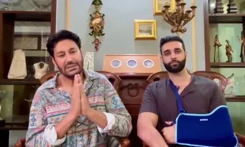 ਹਰਭਜਨ ਮਾਨ ਸੜਕ ਹਾਦਸੇ ਮਗਰੋਂ ਪਹਿਲੀ ਵਾਰ ਆਏ ਸਾਹਮਣੇ