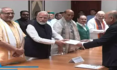 Vice President Elections: ਸੀਪੀ ਰਾਧਾਕ੍ਰਿਸ਼ਣਨ ਨੇ ਉਪਰਾਸ਼ਟਰਪਤੀ ਅਹੁਦੇ ਲਈ ਭਰੀ ਨਾਮਜ਼ਦਗੀ