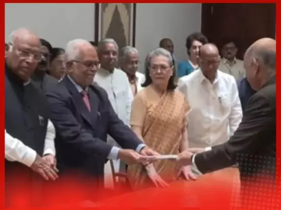 ਉਪ-ਰਾਸ਼ਟਰਪਤੀ ਚੋਣ: ਵਿਰੋਧੀ ਧਿਰ ਦੇ ਸਾਂਝੇ ਉਮੀਦਵਾਰ ਨੇ ਨਾਮਜ਼ਦਗੀ ਦਾਖਲ ਕੀਤੀ