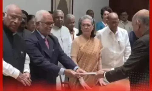 ਉਪ-ਰਾਸ਼ਟਰਪਤੀ ਚੋਣ: ਵਿਰੋਧੀ ਧਿਰ ਦੇ ਸਾਂਝੇ ਉਮੀਦਵਾਰ ਨੇ ਨਾਮਜ਼ਦਗੀ ਦਾਖਲ ਕੀਤੀ