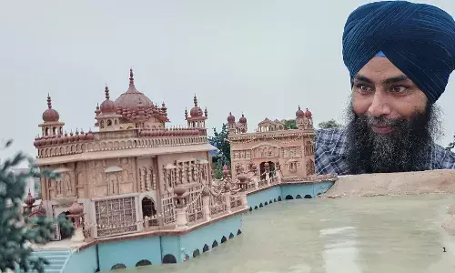 400 ਸਾਲ ਪੁਰਾਣੇ ਰੂਪ ਵਿੱਚ ਬਣਾਇਆ ਸ੍ਰੀ ਦਰਬਾਰ ਸਾਹਿਬ ਦਾ ਬਿਨਾਂ ਸੋਨੇ ਦਾ ਮਾਡਲ