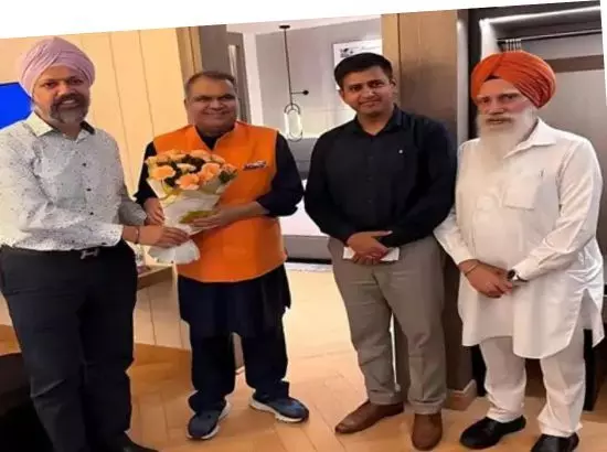 ਯੂ.ਕੇ. ਦੇ MP ਤਨਮਨਜੀਤ ਸਿੰਘ ਢੇਸੀ ਨੇ ਪੰਜਾਬ ਦੇ ਮੰਤਰੀ ਨਾਲ ਕੀਤੀ ਮੁਲਾਕਾਤ