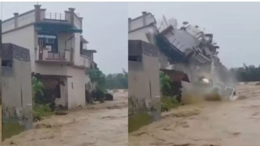 Pathankot Heavy Rain: ਪਠਾਨਕੋਟ ਚ ਮੀਂਹ ਨਾਲ ਤਬਾਹੀ, ਤਾਸ਼ ਦੇ ਪੱਤਿਆਂ ਵਾਂਗ ਢਿਹ ਗਿਆ ਘਰ