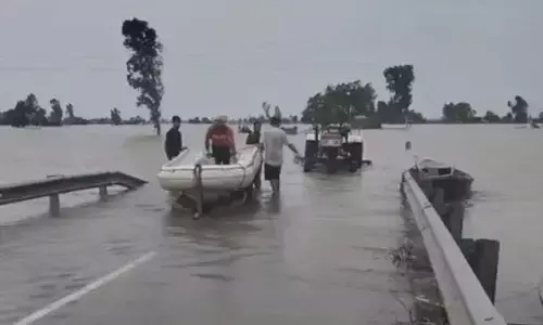 ਹੜ੍ਹ ਕਾਰਨ 10 ਪਿੰਡਾਂ ਚ ਵੜਿਆ ਰਾਵੀ ਦਰਿਆ ਦਾ ਪਾਣੀ, ਟੁੱਟਾ ਧੁੱਸੀ ਬੰਨ੍ਹ