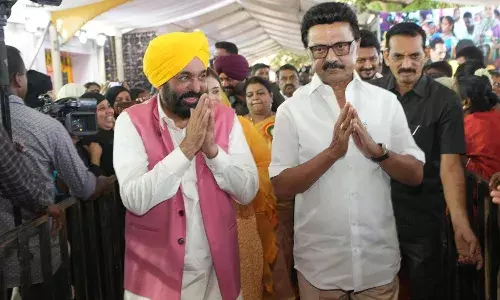 ਸੀਐੱਮ ਮਾਨ ਵੱਲੋਂ CM Tamilnadu ਸਟਾਲਿਨ ਦੀਆਂ ਇਤਿਹਾਸਕ ਭਲਾਈ ਸਕੀਮਾਂ ਦੀ ਸ਼ਲਾਘਾ