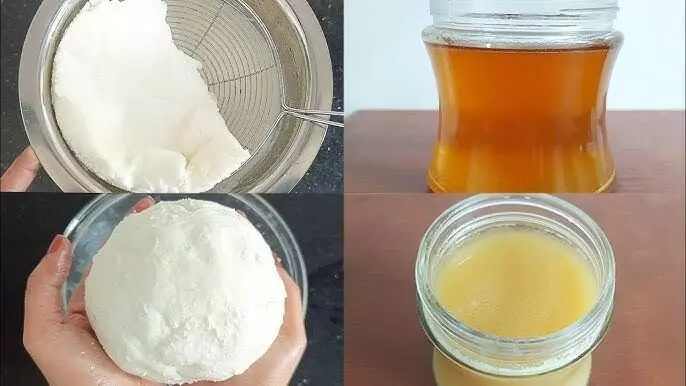 Desi Ghee At Home: ਇਸ ਤਰੀਕੇ ਨਾਲ 10 ਮਿੰਟਾਂ ਚ ਮਲਾਈ ਦਾ ਬਣਾਓ ਘਿਓ Desi Ghee At Home: ਇਸ ਤਰੀਕੇ ਨਾਲ 10 ਮਿੰਟਾਂ ਚ ਮਲਾਈ ਦਾ ਬਣਾਓ ਘਿਓ