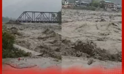 ਬਿਆਸ ਨਦੀ ਦਾ ਕਹਿਰ, ਪਾਣੀ ਵਿੱਚ ਵਹਿ ਗਿਆ ਸ਼ਾਪਿੰਗ ਕੰਪਲੈਕਸ