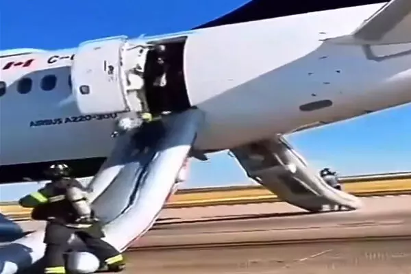 ਟੋਰਾਂਟੋ ਆ ਰਹੇ ਹਵਾਈ ਜਹਾਜ਼ ਨੂੰ ਲੱਗੀ ਅੱਗ