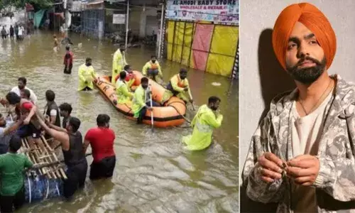 Punjab News: ਪੰਜਾਬ ਵਿੱਚ ਹੜ੍ਹ ਪੀੜ੍ਹਤਾਂ ਲਈ ਮਸੀਹਾ ਬਣੇ ਪੰਜਾਬੀ ਸਿੰਗਰ ਐਮੀ ਵਿਰਕ, 200 ਹੜ੍ਹ ਪ੍ਰਭਾਵਿਤ ਘਰਾਂ ਨੂੰ ਲਿਆ ਗੋਦ