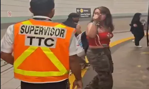 ਕੈਨੇਡਾ : ਨਸਲੀ ਨਫ਼ਰਤ ਦੇ ਸ਼ਿਕਾਰ ਭਾਰਤੀ ਨੂੰ ਬਚਾਉਣ ਪੁੱਜੀ ਗੋਰੀ