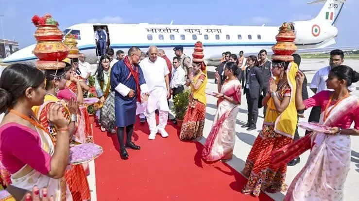 Ayodhya Temple: ਅਯੁੱਧਿਆ ਪਹੁੰਚੇ ਭੂਟਾਨ ਦੇ ਪ੍ਰਧਾਨ ਮੰਤਰੀ, ਕੀਤੇ ਰਮਲਾਲਾ ਦੇ ਦਰਸ਼ਨ