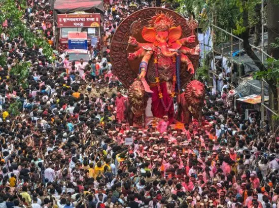 ਗਣਪਤੀ ਵਿਸਰਜਨ ਦੌਰਾਨ ਬਿਜਲੀ ਦੀ ਤਾਰ ਮੂਰਤੀ ਨੂੰ ਛੂਹ ਗਈ, ਮੌਤ