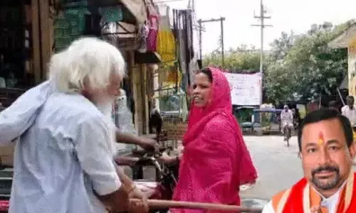 BJP MP Sister Assault: ਭਾਜਪਾ ਐਮਪੀ ਦੀ ਭੈਣ ਨੂੰ ਚੜ੍ਹਿਆ ਕੁਟਾਪਾ, ਸਹੁਰੇ ਨੇ ਛੇ ਸਕਿੰਟ ਚ ਮਾਰੇ ਪੰਜ ਡੰਡੇ