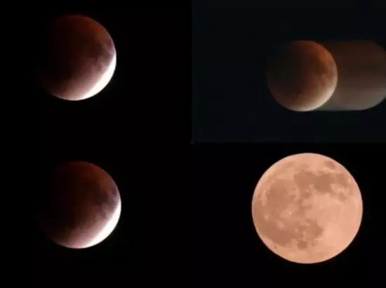 ਭਾਰਤ ਵਿੱਚ Red Moon ਦਾ ਸ਼ਾਨਦਾਰ ਨਜ਼ਾਰਾ