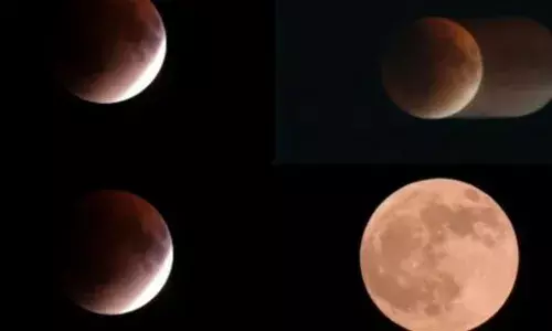 ਭਾਰਤ ਵਿੱਚ Red Moon ਦਾ ਸ਼ਾਨਦਾਰ ਨਜ਼ਾਰਾ