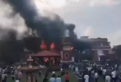 Nepal Protest: ਨੇਪਾਲ ਵਿੱਚ ਹਿੰਸਕ ਪ੍ਰਦਰਸ਼ਨ ਦੌਰਾਨ ਇੱਕ ਭਾਰਤੀ ਮਹਿਲਾ ਦੀ ਮੌਤ, ਸ਼ਰਾਰਤੀ ਅਨਸਰਾਂ ਨੇ ਹੋਟਲ ਨੂੰ ਲਈ ਅੱਗ