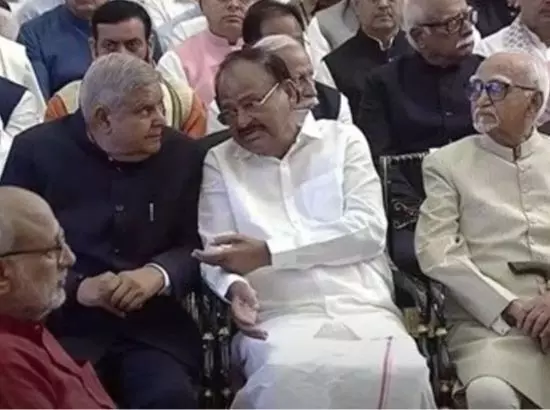 ਅਸਤੀਫ਼ਾ ਦੇਣ ਤੋਂ ਬਾਅਦ ਪਹਿਲੀ ਵਾਰ ਜਗਦੀਪ ਧਨਖੜ ਨੂੰ ਦੇਖਿਆ ਗਿਆ