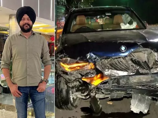 BMW ਡਰਾਈਵਰ ਔਰਤ ਗ੍ਰਿਫ਼ਤਾਰ, ਹਾਦਸੇ ਚ ਵਿੱਤ ਮੰਤਰਾਲੇ ਦੇ ਅਧਿਕਾਰੀ ਦੀ ਹੋਈ ਸੀ ਮੌਤ