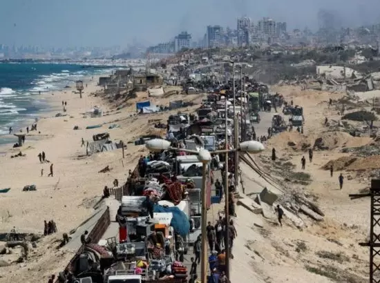 ਗਾਜ਼ਾ ਸ਼ਹਿਰ ਵਿੱਚ ਇਜ਼ਰਾਈਲੀ ਟੈਂਕਾਂ ਦੀ ਤਾਇਨਾਤੀ