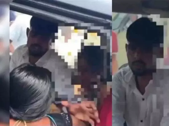 ਹੋਟਲ ਚ ਪਤੀ ਨੂੰ ਪ੍ਰੇਮਿਕਾ ਨਾਲ ਰੰਗੇ ਹੱਥੀਂ ਫੜਨ ਤੇ ਪਤਨੀ ਨੇ ਮਚਾਇਆ ਹੰਗਾਮਾ