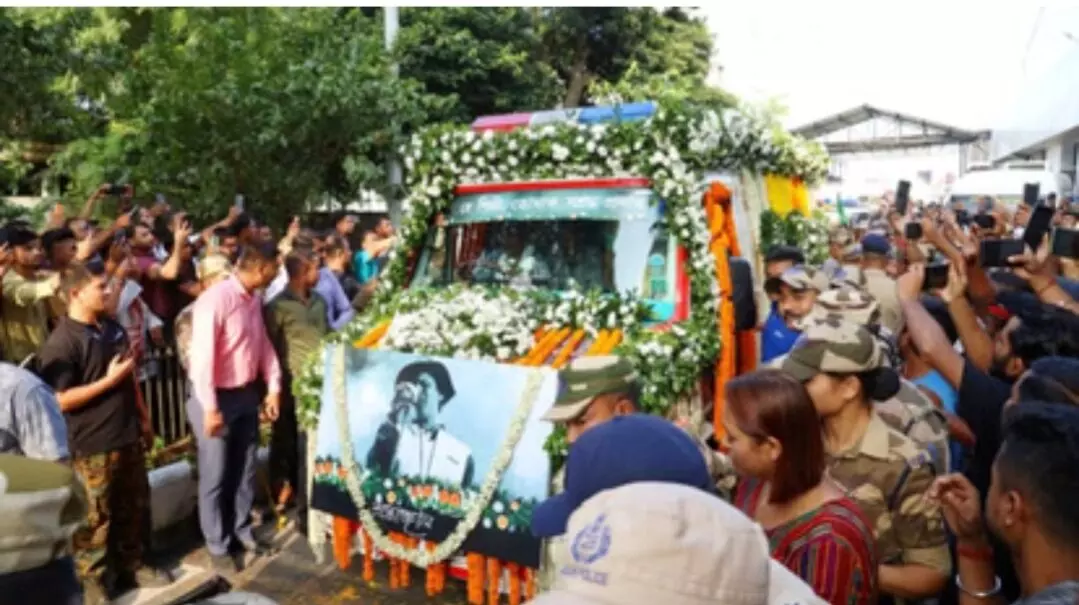 Zubeen Garg: ਗਾਇਕ ਜ਼ੁਬੀਨ ਗਰਗ ਦਾ ਅੰਤਿਮ ਸੰਸਕਾਰ ਅੱਜ, ਆਖ਼ਰੀ ਦਰਸ਼ਨ ਲਈ ਲੱਗੀ ਫੈਨਜ਼ ਦੀ ਭੀੜ