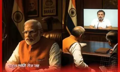 ਕਾਂਗਰਸ ਨੇ PM ਮੋਦੀ ਦਾ ਨਵਾਂ AI ਵੀਡੀਓ ਜਾਰੀ ਕੀਤਾ, ਚੋਣ ਕਮਿਸ਼ਨਰ ਨਾਲ ਗੱਲਬਾਤ ਦਿਖਾਈ