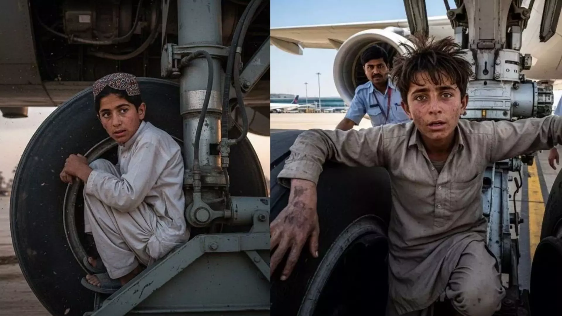 ਜਹਾਜ ਦੇ ਅਗਲੇ Tyre ਤੇ ਬੈਠਕੇ ਦਿੱਲੀ ਪਹੁੰਚਿਆ ਜਵਾਕ