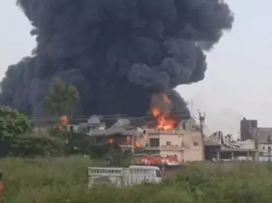 ਜਲੰਧਰ: ਗੱਦੇ ਦੀ ਫੈਕਟਰੀ ਵਿੱਚ ਭਿਆਨਕ ਅੱਗ