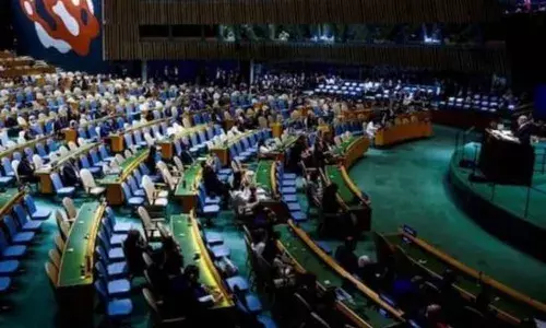 ਸੰਯੁਕਤ ਰਾਸ਼ਟਰ ਚ ਨੇਤਨਯਾਹੂ ਦੇ ਭਾਸ਼ਣ ਤੋਂ ਪਹਿਲਾਂ ਖਾਲੀ ਹੋਈਆਂ ਸੀਟਾਂ (Video)