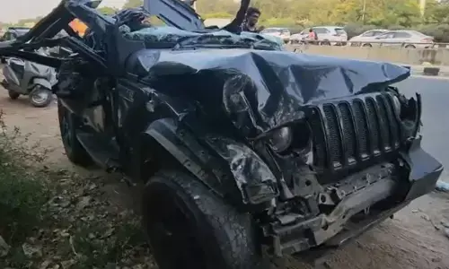 Accident News: ਥਾਰ ਗੱਡੀ ਦਾ ਭਿਆਨਕ ਐਕਸੀਡੈਂਟ, ਡਿਵਾਈਡਰ ਨਾਲ ਟਕਰਾਈ ਬੇਕਾਬੂ ਕਾਰ, 5 ਮੌਤਾਂ