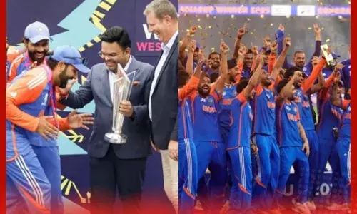 ਚੈਂਪੀਅਨ ਬਣਨ ਤੋਂ ਬਾਅਦ ਟਰਾਫੀ ਤੋਂ ਬਿਨਾਂ ਸੂਰਿਆਕੁਮਾਰ ਯਾਦਵ ਦਾ ਜਸ਼ਨ