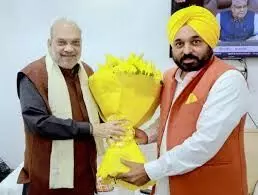 CM Mann ਨੇ ਅਮਿਤ ਸ਼ਾਹ ਨਾਲ ਕੀਤੀ 25 ਮਿੰਟ ਦੀ ਮੁਲਾਕਾਤ, ਗ੍ਰਹਿ ਮੰਤਰੀ ਨੇ ਮਦਦ ਦਾ ਦਿੱਤਾ ਭਰੋਸ਼ਾ