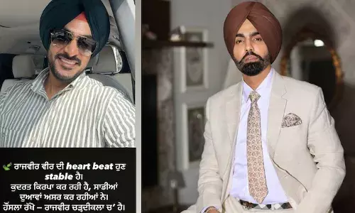 Rajvir Jwanda: ਪੰਜਾਬੀ ਗਾਇਕ ਐਮੀ ਵਿਰਕ ਨੇ ਦੱਸਿਆ ਹੁਣ ਕਿਵੇਂ ਹੈ ਰਾਜਵੀਰ ਜਵੰਧਾ ਦੀ ਹਾਲਤ