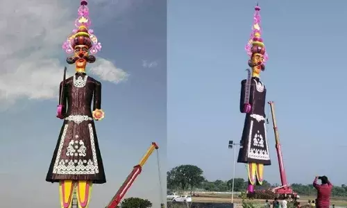 Dussehra: ਇਸ ਸ਼ਹਿਰ ਚ ਸੜੇਗਾ ਸਭ ਤੋਂ ਉੱਚਾ ਰਾਵਣ, ਇੰਨੇ ਦਿਨਾਂ ਚ ਕਾਰੀਗਰਾਂ ਨੇ ਕੀਤਾ ਤਿਆਰ