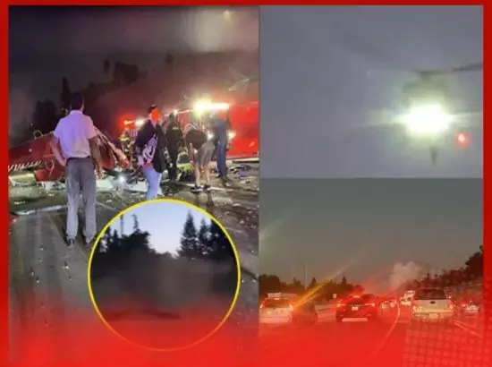 ਕੈਲੀਫੋਰਨੀਆ ਵਿੱਚ ਹੈਲੀਕਾਪਟਰ ਹਾਦਸਾਗ੍ਰਸਤ