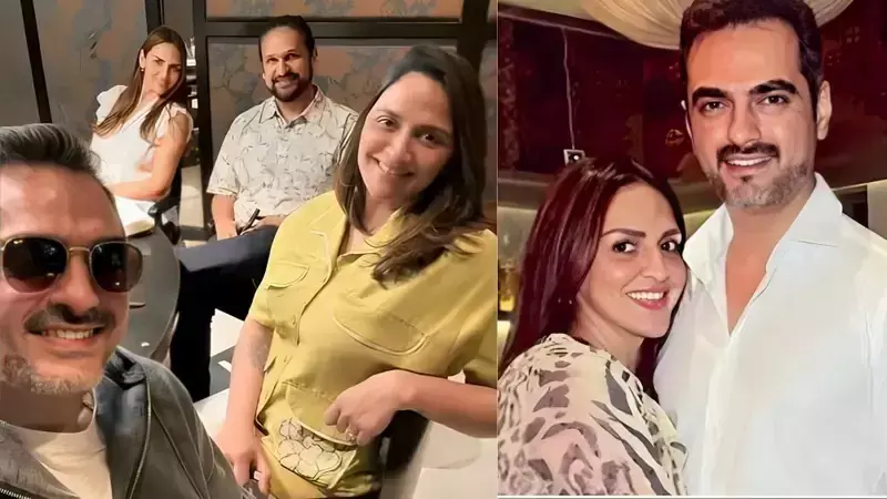 Esha Deol: ਧਰਮਿੰਦਰ ਦੀ ਕੁੜੀ ਈਸ਼ਾ ਦਿਓਲ ਨੇ ਤਲਾਕ ਤੋਂ ਬਾਅਦ ਪਤੀ ਨਾਲ ਕੀਤੀ ਸੁਲਾਹ, ਇਕੱਠੇ ਆਏ ਨਜ਼ਰ